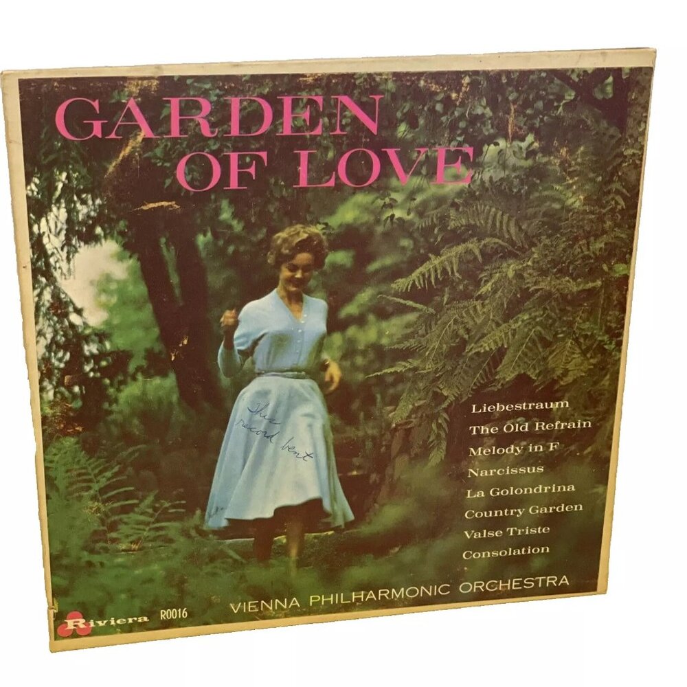 Wiener Philharmoniker Garden Of Love (Vinyl) Riviera R0016 VG LP Record Album